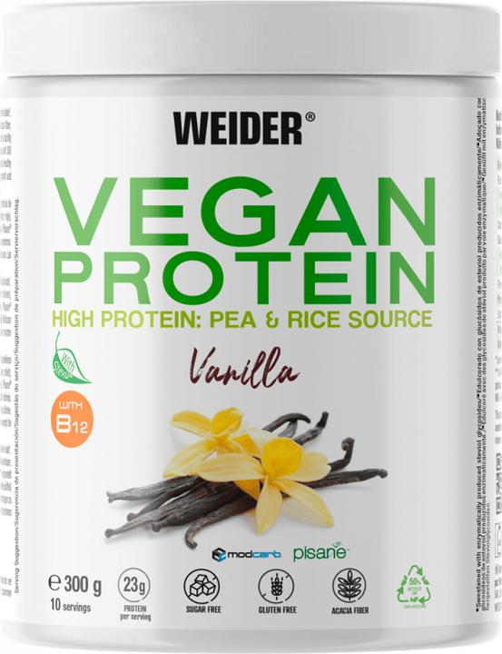 Image du produit Weider Vegan Protein (Vanille, 1 pcs, 399 g)