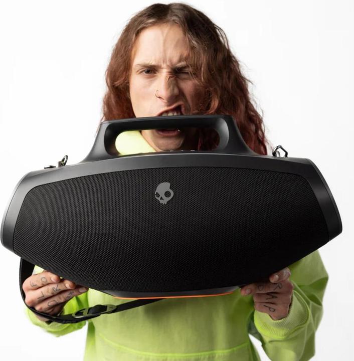 Actual product image Skullcandy Barrel Boombox Wireless Speaker Black (Rechargeable battery operated)