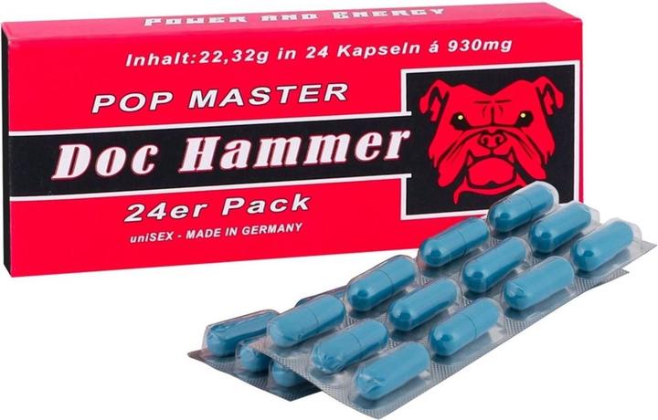 Actual product image NoBraPro Doc Hammer Pop Master (24 Piece, Capsules, 35 g)