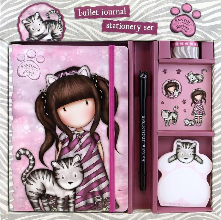 Produktbild Gorjuss Papierwaren-Set Ruby wild Rosa Grau (Rosa Grau)