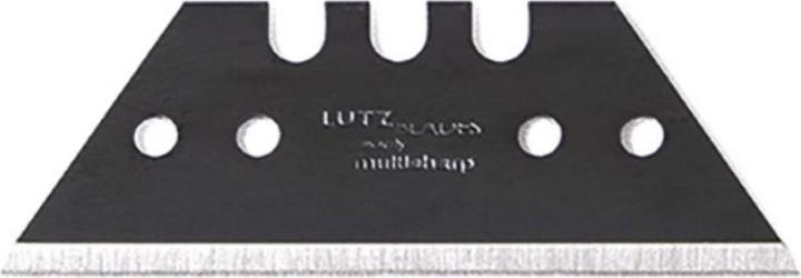 Lutz Blades Trapezoid blade multisharp L52xW18,7xS0,65mm with perforation (Replacement blade)