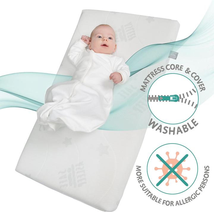 Produktbild Roba Stuben- & Beistellbett + Matratze
