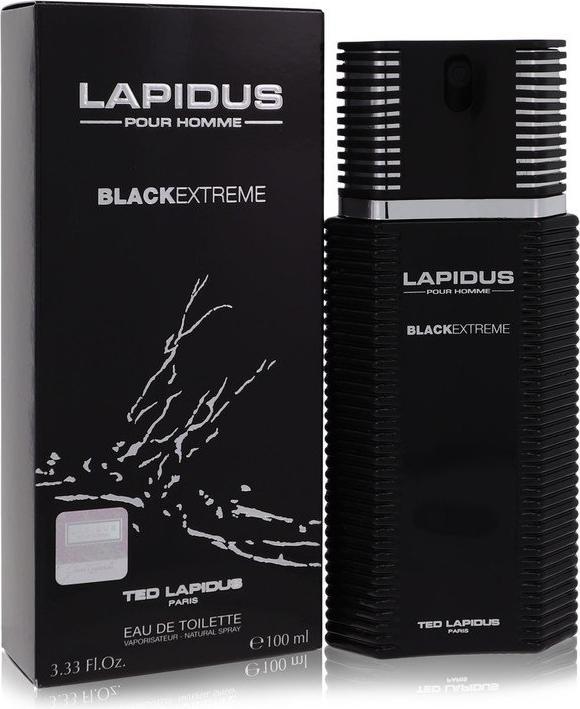 Actual product image Ted Lapidus Lapidus Black Extrême (Eau de toilette, 100 ml)