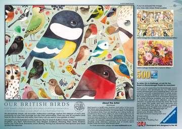Actual product image Ravensburger Matt Sewell's Our British Birds Jigsaw Puzzle 500 Piece(s) Animals (500 pieces)
