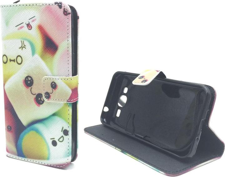 Produktbild König Design Schutz Handy Hülle für Samsung Galaxy J3 (2016) Case Cover Tasche Wallet Etui (Samsung Galaxy J3 (2016))