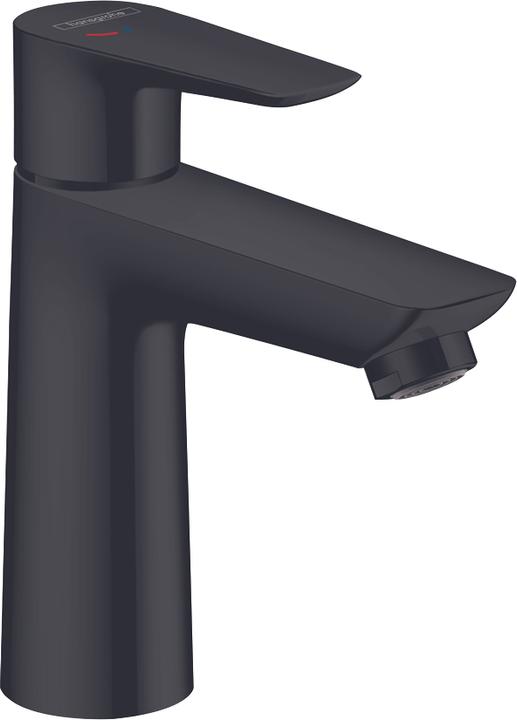 Produktbild hansgrohe Talis E Einhebel-Waschtischmischer 110 CoolStart ohne Ablaufgarnitur (mattschwarz)