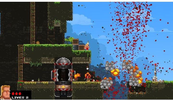 Actual product image Devolver Broforce SWITCH DELUXE (Switch, Switch Lite, Switch OLED, DE)