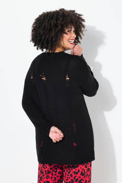Produktbild Angel of Style Pullover, Loose Fit, Destroyed-Look (60)