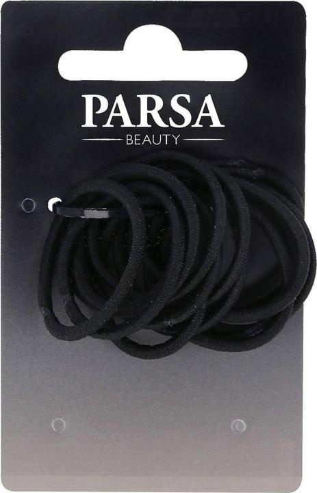Parsa Beauty Parsa Zopfhalter mini, dünn, metallfrei, schwarz (Haargummi)