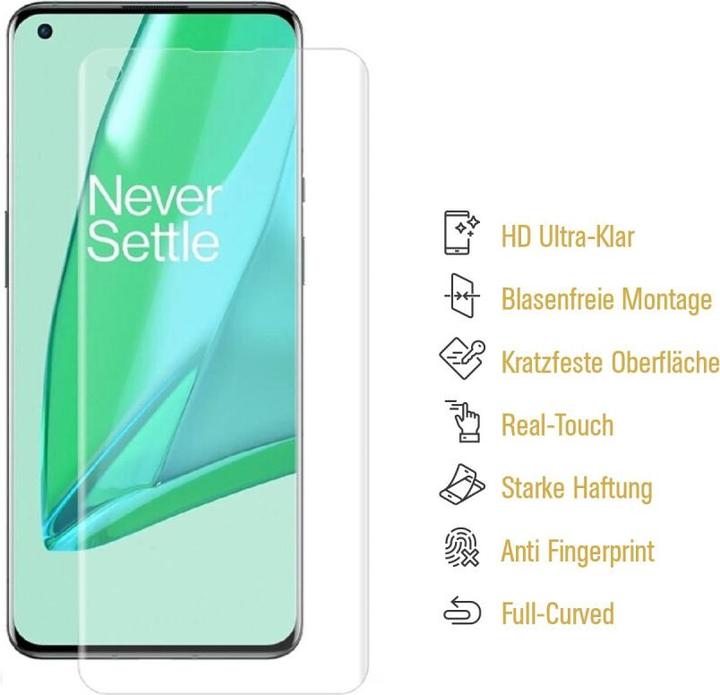 Produktbild Protectorking 3x Panzerfolie Anti-Shock HD Klar (3 Stück, OnePlus 9 Pro)