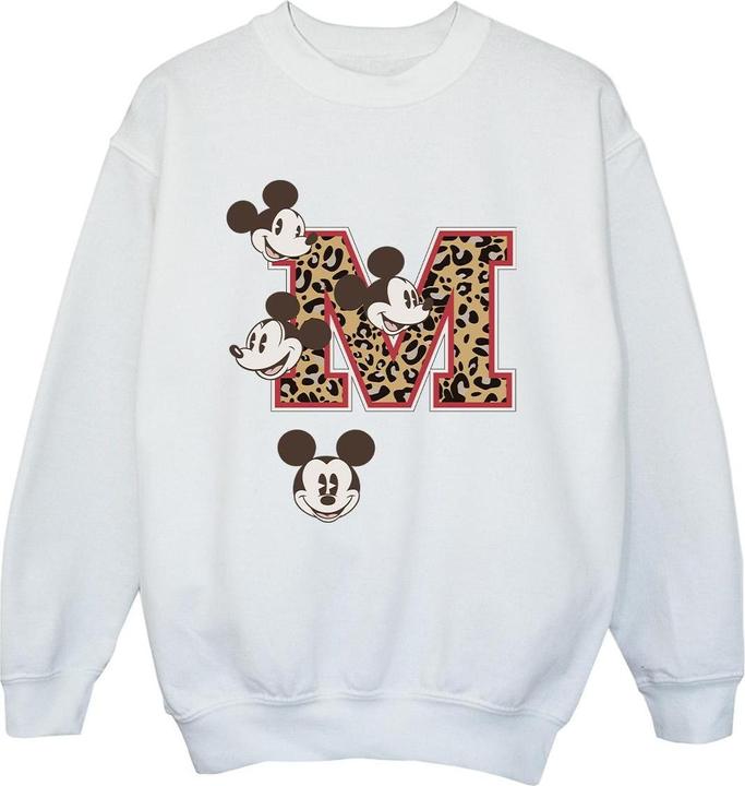 Disney Mickey Mouse M Faces Sweatshirt Jungen