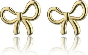 Emily Westwood Gold-Plated Earrings Bows Adelina Eweg