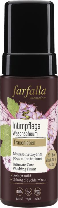 Image du produit Farfalla Mousse de lavage pour soins intimes Frauenleben mousse (150 ml, Gel intime)