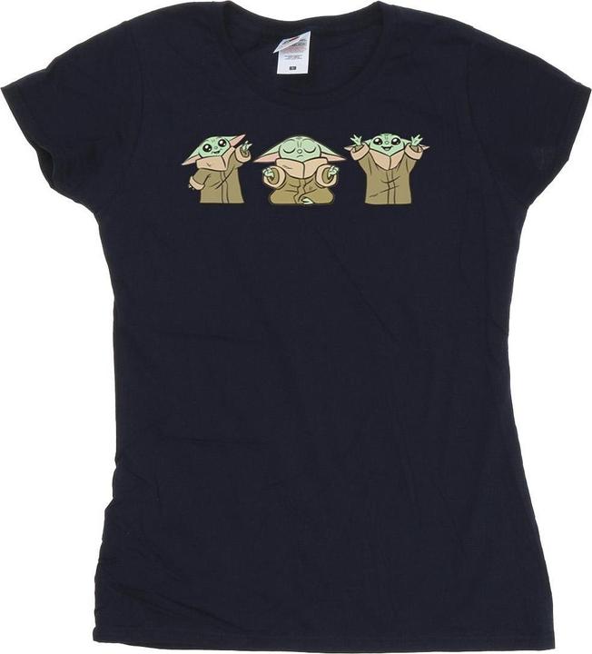 Star Wars The Mandalorian Grogu Poses TShirt (M)