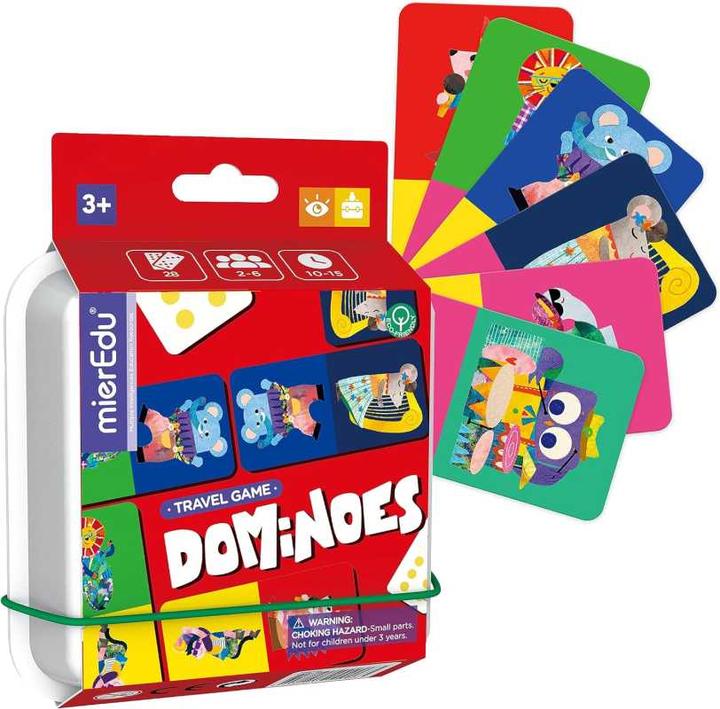 Produktbild mierEdu Reisespiel - Domino (Deutsch, Französisch, Italienisch, Englisch)