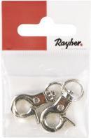 Rayher Schlüsselkarabiner, 2 Stück