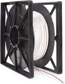 Actual product image Cables SPEAKER WIRE - WHITE - 2 x 1.5 mm² - 100 m (100 m, 1.50 mm²)