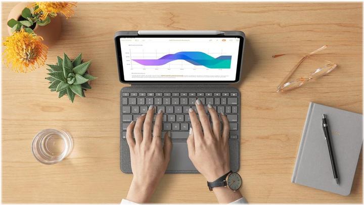 Image du produit Logitech Combo Touch (CH, iPad Pro 11 2022 (4e génération), iPad Pro 11 2021 (3ème génération), iPad Pro 11 2020 (2. Gen), iPad Pro 11 2018 (1. Gen))