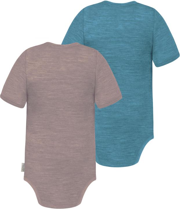 Immagine prodotto Normani Set di 2 body baby merino a maniche corte "Tauranga" - 9293 (56)