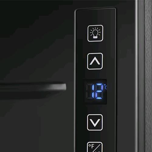 Produktbild Hisense RW12D4NWG0 Weinkeller mit Kompressor Kostenlose Installation Schwarz 30 Flaschen