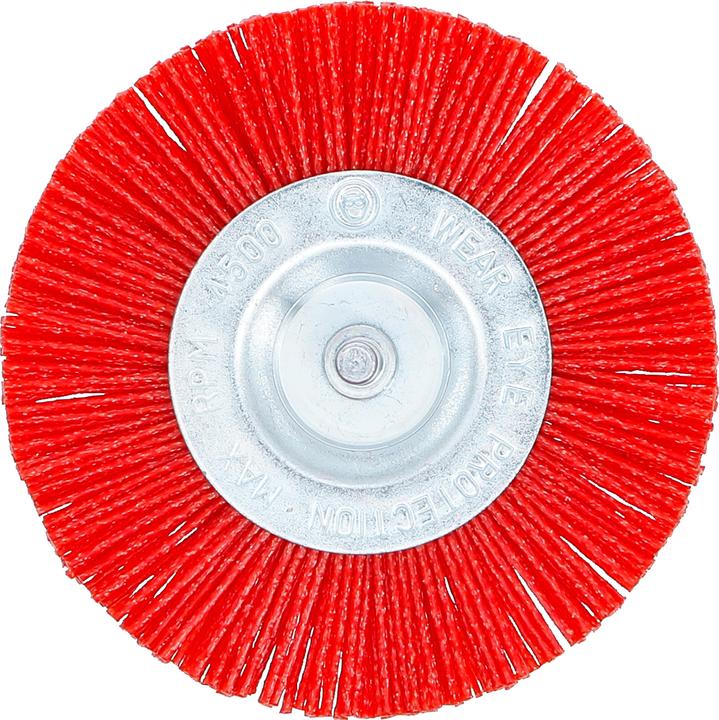 Produktbild BGS Nylonbürste 100 mm 6 mm Schaft (6 Mikrometer)