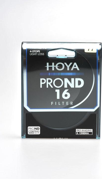 Actual product image Hoya Pro ND16 Filter (55 mm, Neutral density filter, 55 mm)