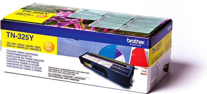 Actual product image Brother Tn-325y (Y)