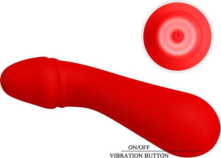 Produktbild Pretty Love Cetus Wiederaufladbarer Vibrator Rot