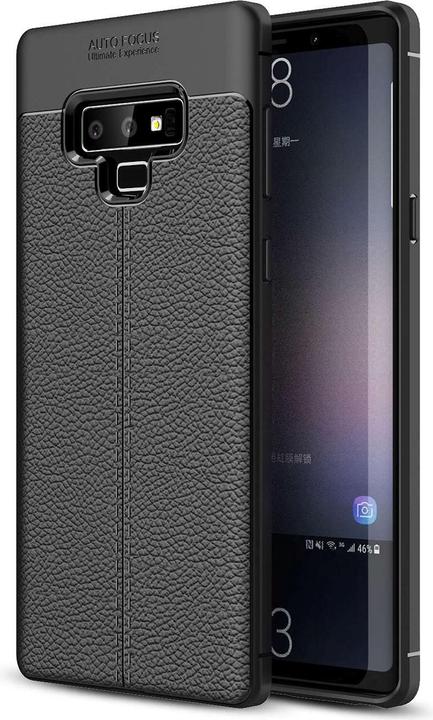 Actual product image Cadorabo TPU Cover Faux Leather Structure (Samsung Galaxy Note 9)
