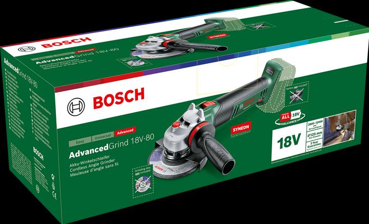 Produktbild Bosch Home & Garden AdvancedGrind 18V-80 (125 mm)