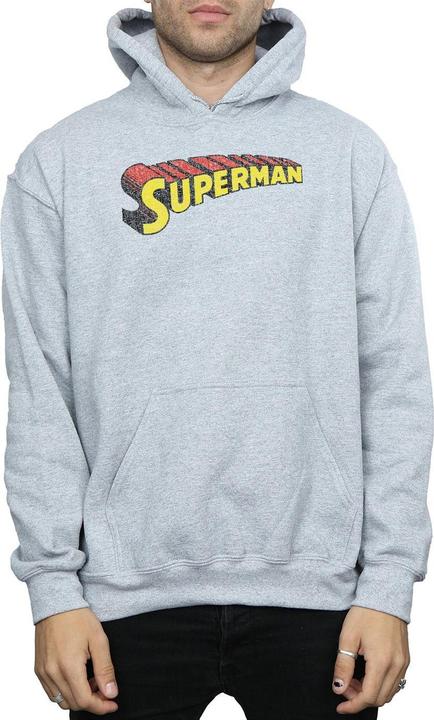 Produktbild Superman Telescopic Crackle Logo Kapuzenpullover (S)