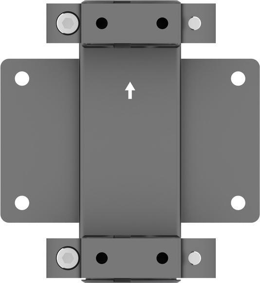 Actual product image Multibrackets Tube clamp Ø50mm, for Pro System, metal