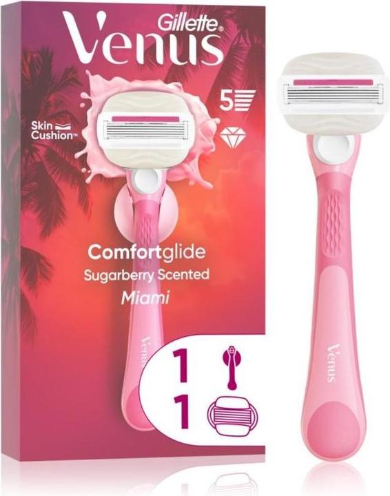 Immagine prodotto Gillette Venus Comfort Glide Sugarberry 1ct, Handle