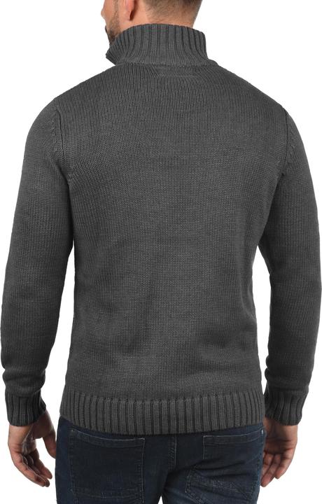 Immagine prodotto Solid Poul Cardigan Giacca In Maglia Grossa Maglieria Da Uomo Con Collo Alto (M)