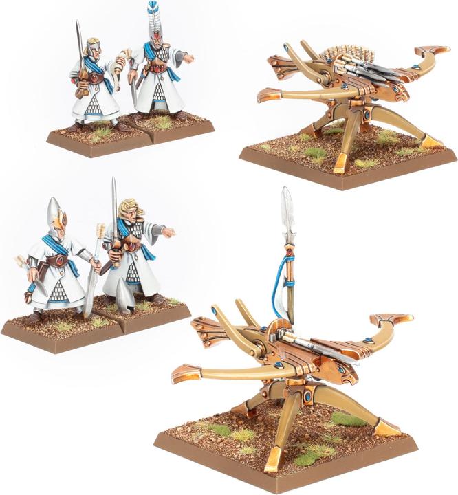 Image du produit Games Workshop Warhammer ToW - Royaumes des Hauts Elfes : Balistes Serre d'Aigle (Matières plastiques)