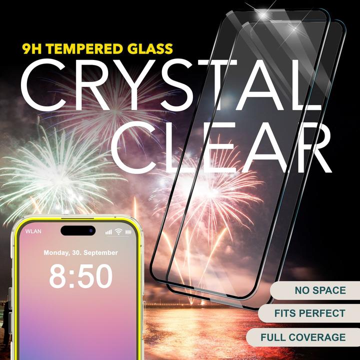 Immagine prodotto Nalia 2x vetro protettivo e 1x sagoma (2 Pezzo/i, Apple iPhone 16 Pro)