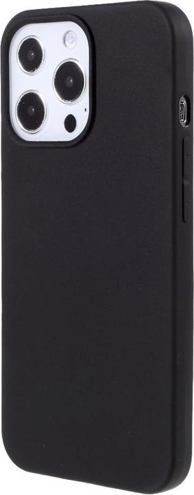 Produktbild Cover-Discount iPhone 13 Pro Max - Matte Silikon Gummi Hülle schwarz (Apple iPhone 13 Pro Max)