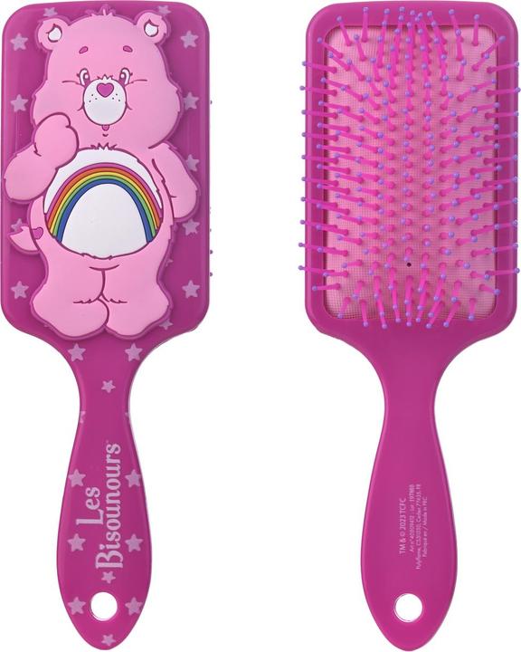 Image du produit Take Care Les Bisounours Brosse à cheveux assortie