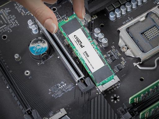 Productafbeelding Crucial E100 (1024 GB, M.2 2280)