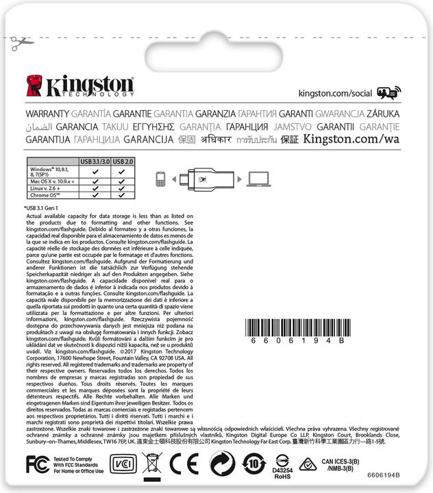 Image du produit Kingston MobileLite Duo 3C (USB)