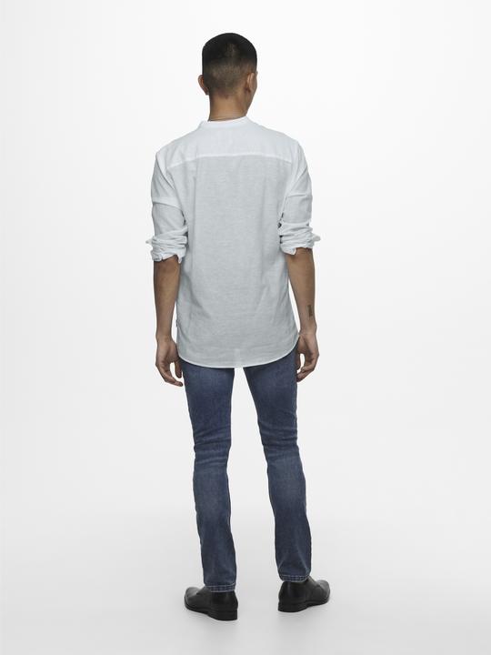 Produktbild Only & Sons Onscaiden Life Ls Solid Linen Mao Noos (XS)
