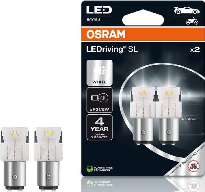 Immagine prodotto Osram LEDriving SL White 6000K Doppio blister (P21/5W)