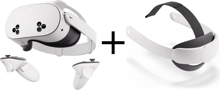 Actual product image Meta Quest 3S + Quest 3 / 3S Elite Strap (128 GB)