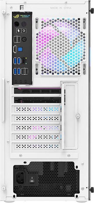 Actual product image Darkflash Tech Computer case Darkflash DK352 Mesh (white) (ATX, E-ATX)