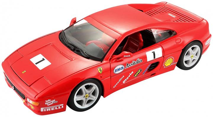 Immagine prodotto Bburago Ferrari R&P F355 Challenge Racing 1/24 rosso