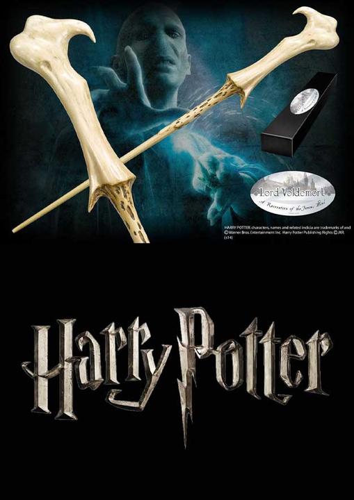 Actual product image Noble Collection Lord Voldemort magic wand
