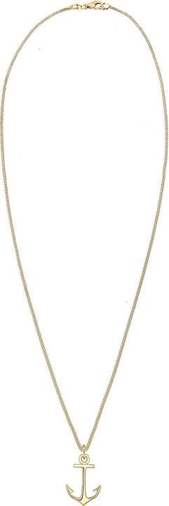 Immagine prodotto Elli Collana Panzerkette Ciondolo ad ancora Mare Marittimo Argento 925 (Argento 925, 45 cm)