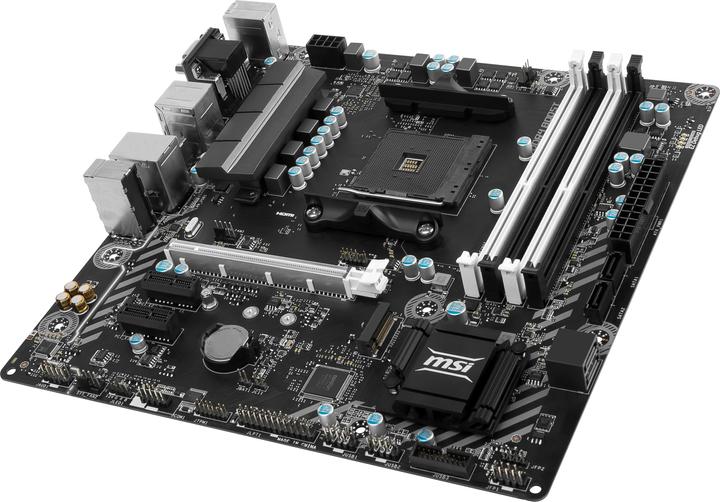 Actual product image MSI B350M BAZOOKA MATX AM4 (AM4, AMD B350, mATX)