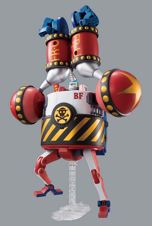 Actual product image Bandai Model Kit One Piece Franky Mehca Collection