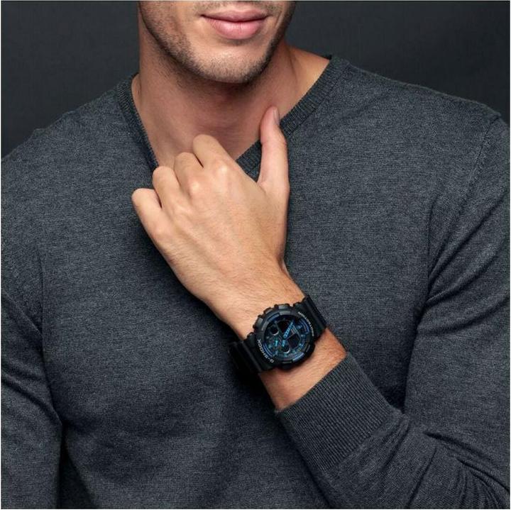 Actual product image G-Shock Ga-100-1a2er (Digital watch, 55 mm)